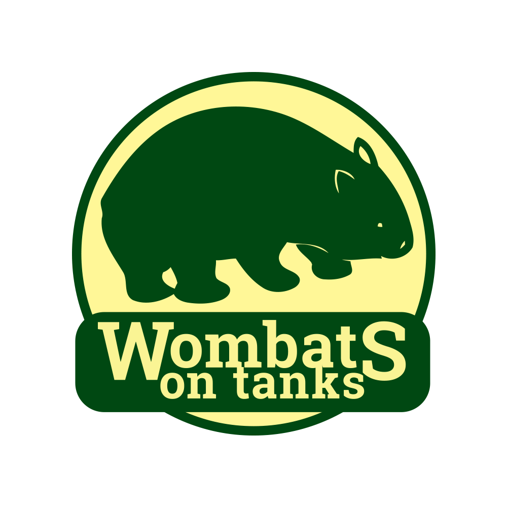 wombats on tanks