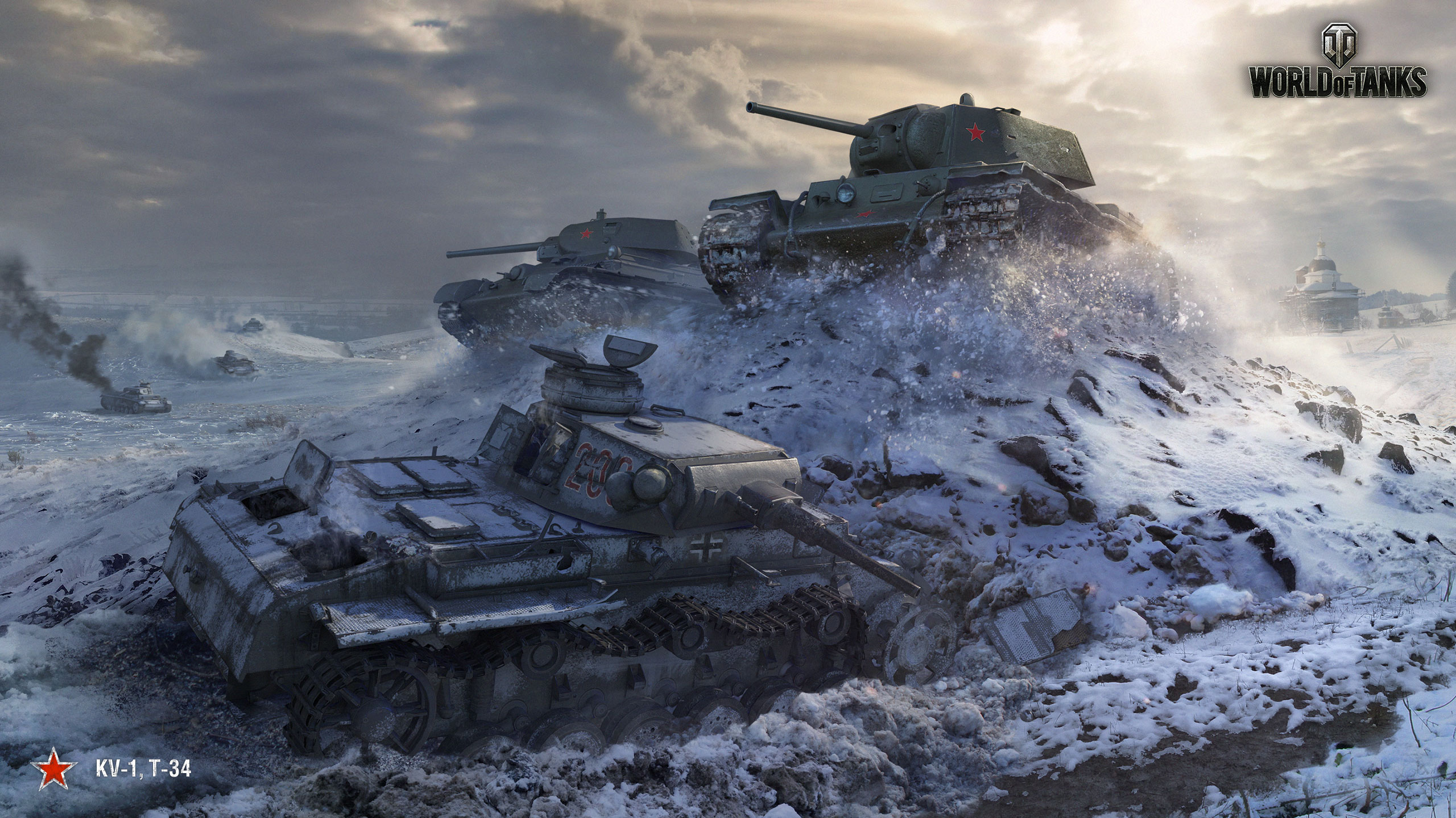 World of Tanks Christmas Wallpaper 2014  Tăng Media World of Tanks các  video và tác phẩm hay nhất